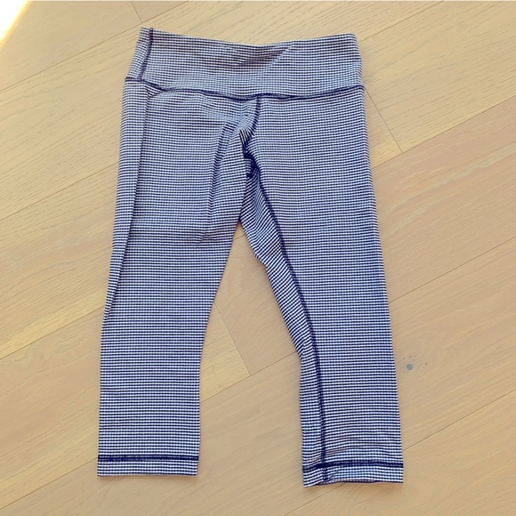 Lulu lemon midi tights - gingham - Picture 3 of 6